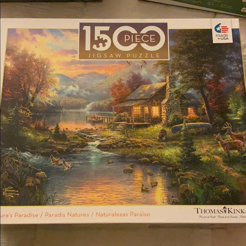 Thomas Kinkade 1500 piece jigsaw